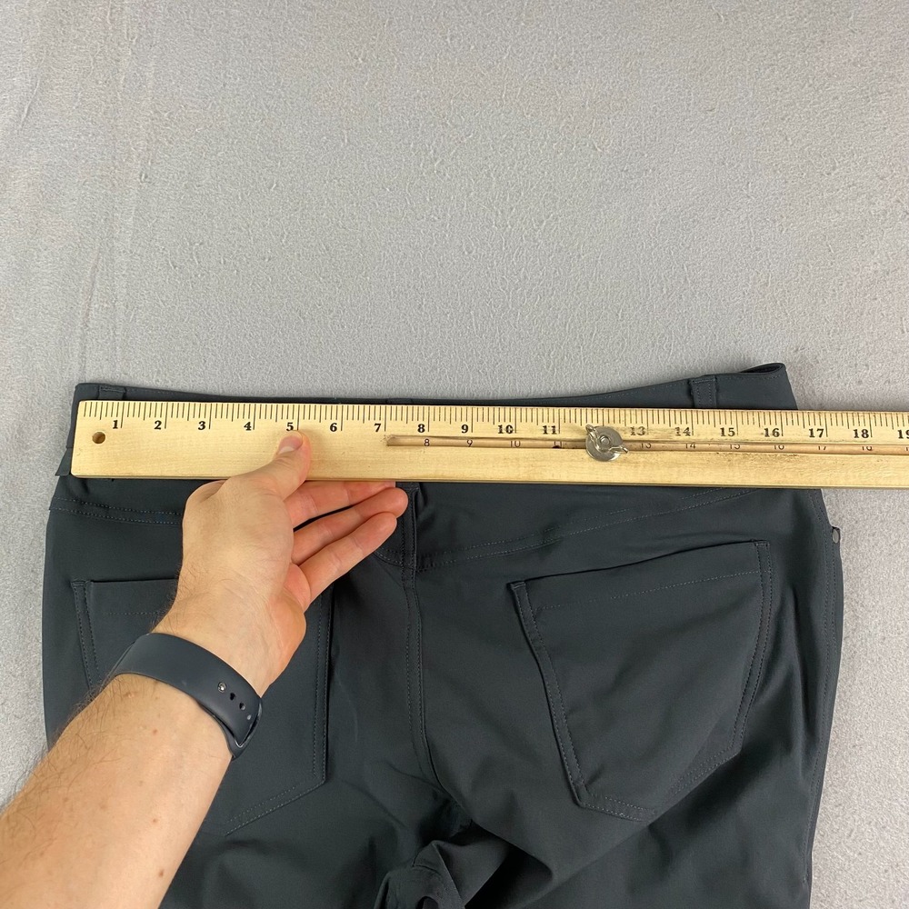 Lululemon Pants Men 32x31 Performance Chino ABC Classic gray Warpstreme LM5ADES - Picture 8 of 11